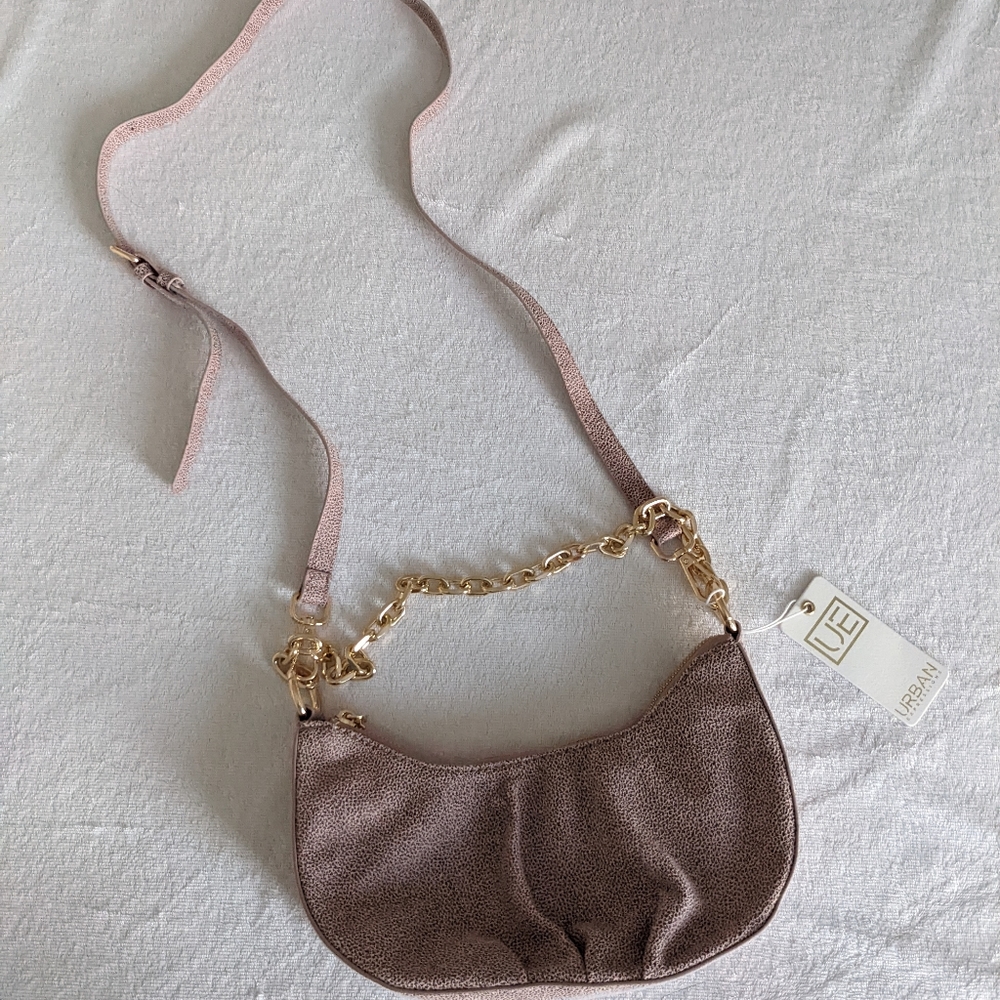 NWT Urban Expressions Crossbody Should Bag in Blush - Picture 2 of 7